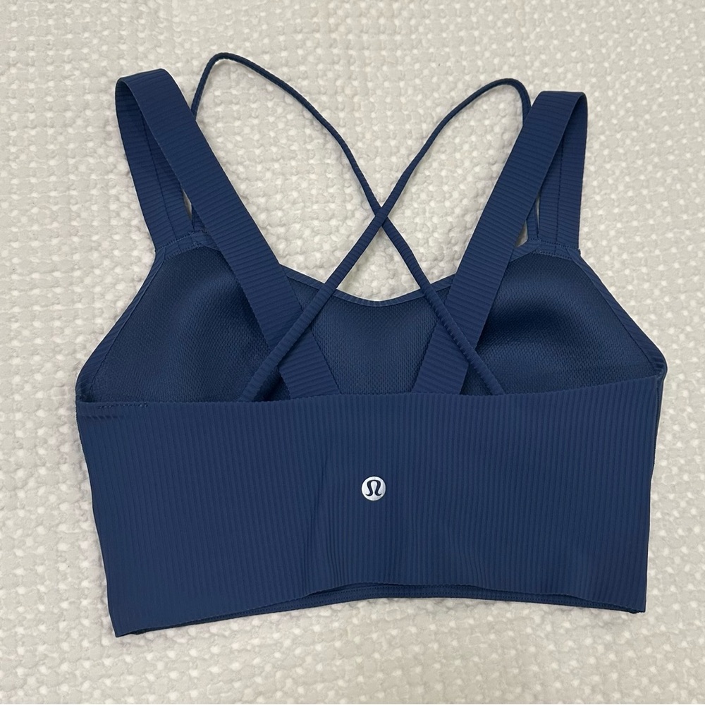 Lululemon Like a Cloud Longline Bra Ribbed